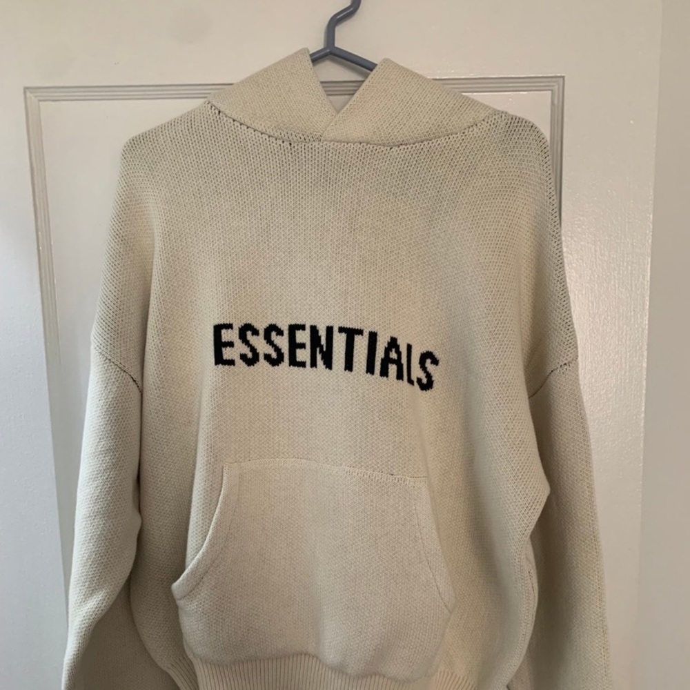 Essentials Knit Hoodie
